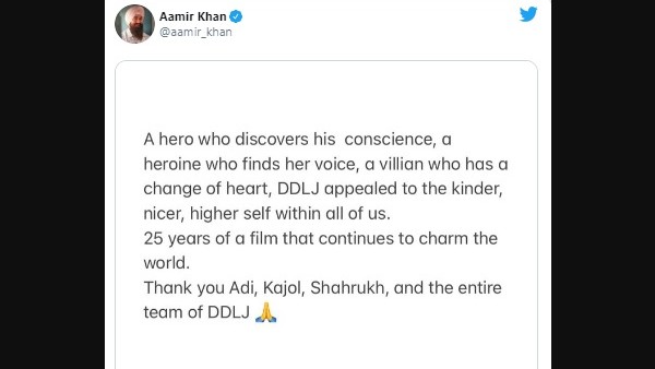 Aamir Khan Gives A Perfect Summary Of DDLJ
