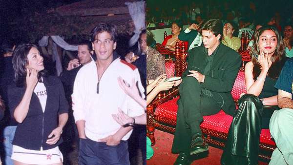 Gauri Khan With SRK During An Award Show Gauri Khan With SRK During An Award Show