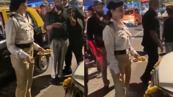 Jacqueline Fernandez Surprises Her Staff Member