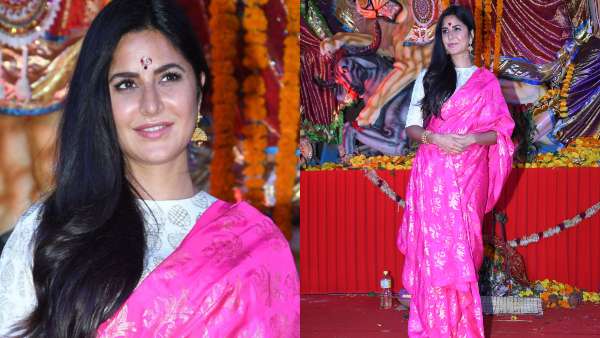 Katrina Kaif At A Pandal In 2018 Katrina Kaif At A Pandal In 2018