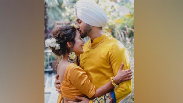 Neha-Rohanpreet Haldi Ceremony