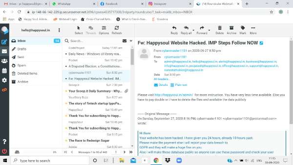 Hackers Have Threatened To Sell Drugs