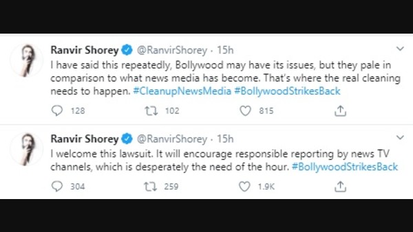 Meanwhile, Ranvir Shorey Lauded Bollywood For Taking A Stand Meanwhile, Ranvir Shorey Lauded Bollywood For Taking A Stand