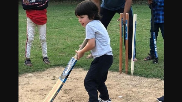 Taimur Follows His Grandfather Mansoor Ali Khan Pataudi's Footsteps