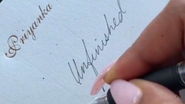 Priyanka Chopra On Unfinished Priyanka Chopra On Unfinished