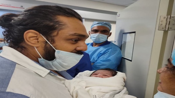 Meghana Raj Gives Birth To Baby Boy Meghana Raj Gives Birth To Baby Boy