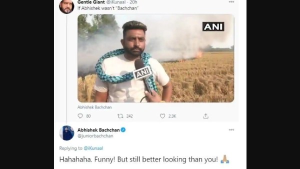 Abhishek Bachchan's Savage Reply Abhishek Bachchan's Savage Reply