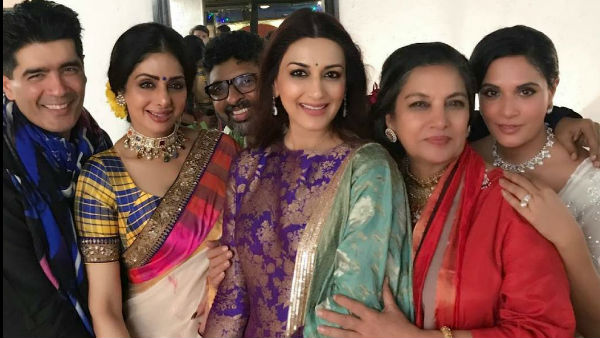 Sridevi's Last Diwali Party