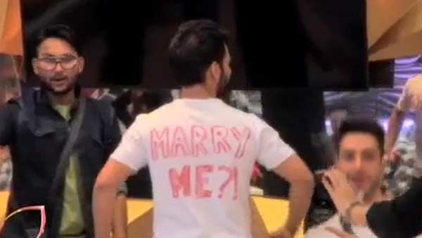 Rahul Proposes Marriage To GF Disha Rahul Proposes Marriage To GF Disha