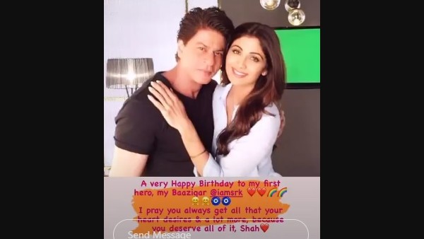 Shilpa Shetty's Special Birthday Wish For Her First Co-Star