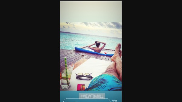 Currently, Tara Is Holidaying With Her Boyfriend Aadar Jain In Maldives