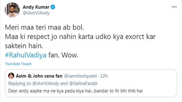 Andys tweet Andys tweet