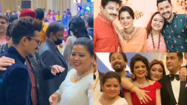 Bharti And Harsh Were Seen At Aditya Narayan's Wedding Reception