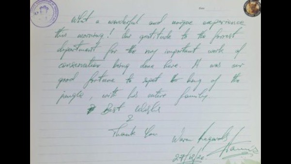 Aamir Khan Shares His Experience Of Visiting Gir Forest Aamir Khan Shares His Experience Of Visiting Gir Forest