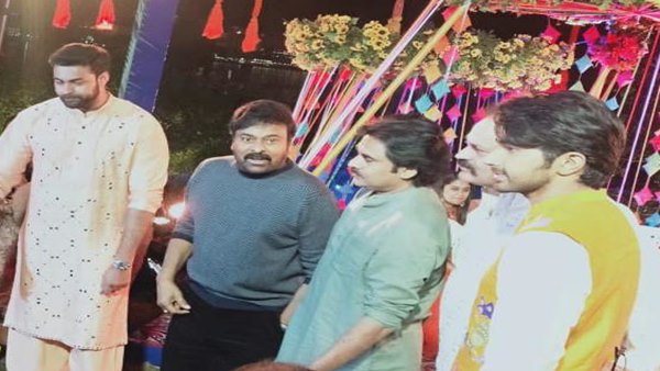 Reunion Of Konidela Brothers Reunion Of Konidela Brothers