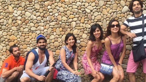 Barun & Sanaya With Friends