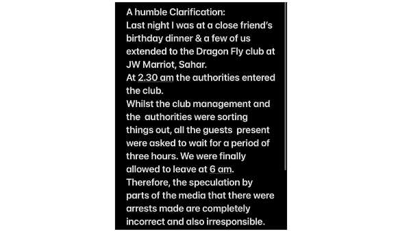 Sussanne Khan's Post