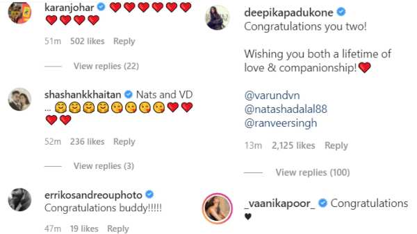 varun dhawan, natasha dalal,