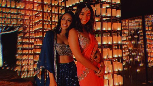 Alia With Her Bestie