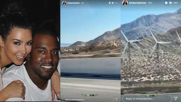 Kim Shares IG Story With ‘Drivers License' Playing In The Background