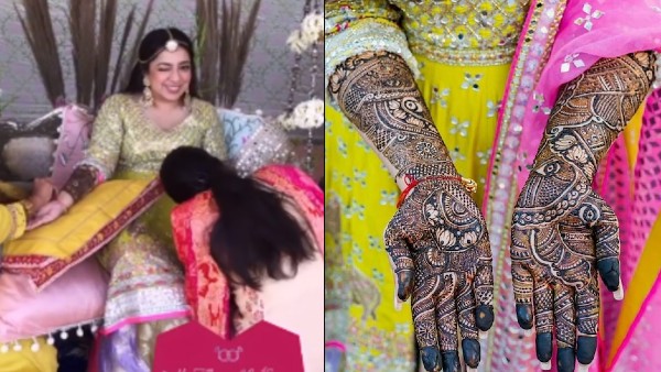 A Glimpse From Nidhi Dutta's Mehendi Ceremony