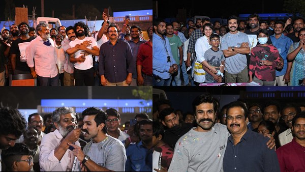 RRR Team Gives Sweet Birthday Surprise To Ram Charan On The Sets Of SS Rajamouli’s Film; See Pics & Video RRR Team Gives Sweet Birthday Surprise To Ram Charan On The Sets Of SS Rajamouli’s Film; See Pics & Video