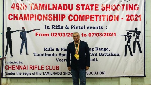 Ajith Wins Gold Medal