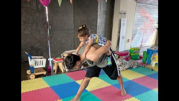 Kunal-Inaaya's Workout Sessions Are All Things Cute