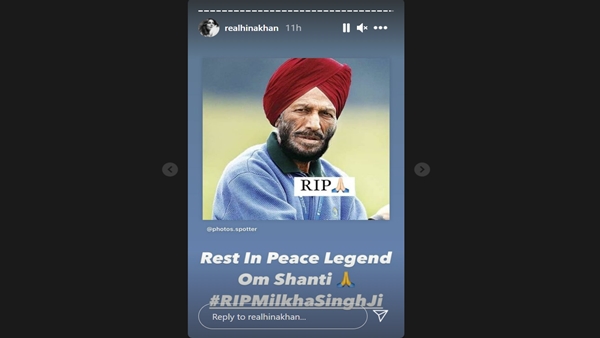 RIP Milkha Singh: Hina Khan To Surbhi Jyoti, TV Celebs Mourn The Flying Sikh’s Demise 