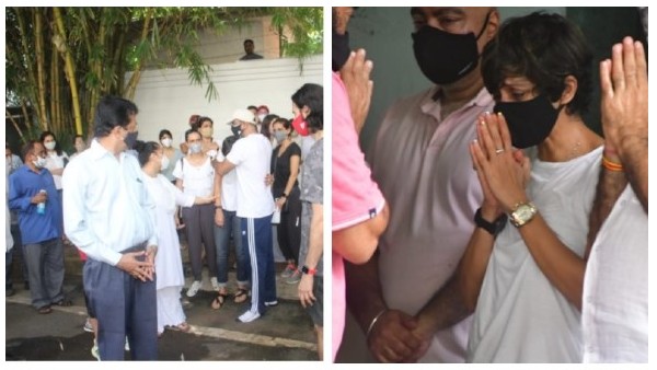 Mandira Bedi Husband Raj Kaushal’s Funeral