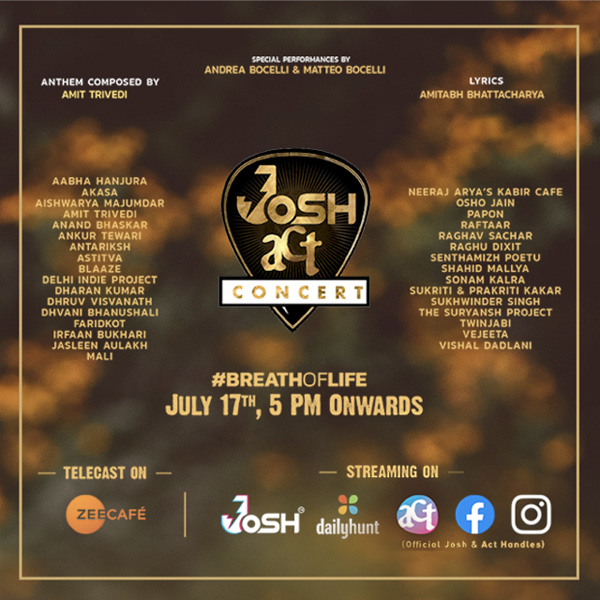 Saif Ali Khan To Host Josh ACT Music Concert: Top Artists From India And Abroad To Perform Saif Ali Khan To Host Josh ACT Music Concert: Top Artists From India And Abroad To Perform