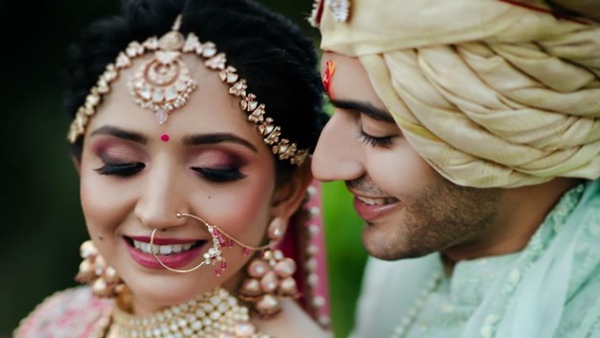 Akshay Kharodia and Divya Punetha