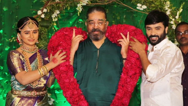 Bigg Boss Fame Snehan Ties The Knot With Kannika Ravi; Kamal Haasan Attends The Wedding Bigg Boss Fame Snehan Ties The Knot With Kannika Ravi; Kamal Haasan Attends The Wedding