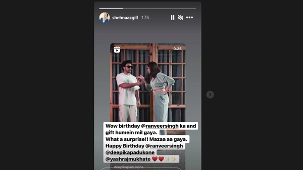 Shehnaaz Gill Reviews Ranveer Singh-Deepika Padukone’s Video On ‘Sadda Kutta’ Rap; Says ‘Mazaa Aa Gaya’ Shehnaaz Gill Reviews Ranveer Singh-Deepika Padukone’s Video On ‘Sadda Kutta’ Rap; Says ‘Mazaa Aa Gaya’