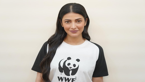 Shruti Haasan Joins WWF India As Brand Ambassador Shruti Haasan Joins WWF India As Brand Ambassador