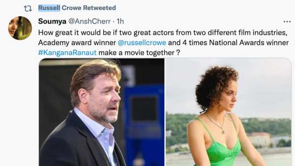 Russell Crowe, Kangana Ranaut