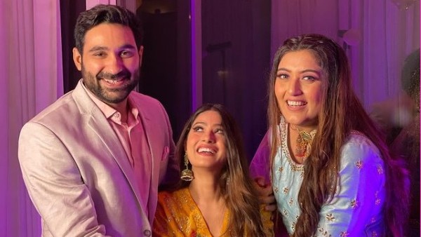 Shireen Mirza & Hasan Sartaj With Krishna Mukherjee