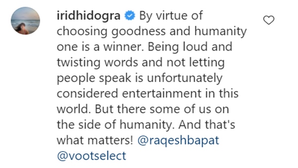 Bigg Boss OTT: Ridhi Dogra Comments On Ex-Husband Raqesh Bapat’s Emotional Breakdown; Read Statement