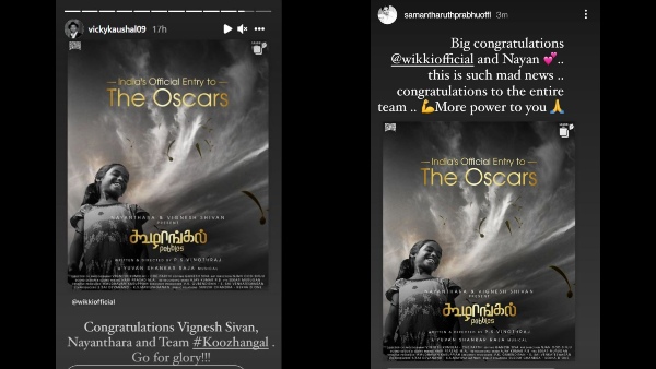 Koozhangal Is Indias Official Entry To Oscars 2022; Celebs Congratulate Producers Nayanthara & Vignesh Shivan