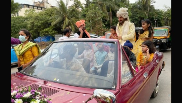 'Dulha' Aditya Seal On His Way To His Wedding 'Dulha' Aditya Seal On His Way To His Wedding