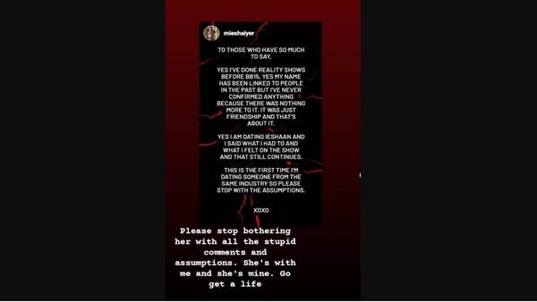 Miesha Iyer Gives Befitting Reply To Trolls