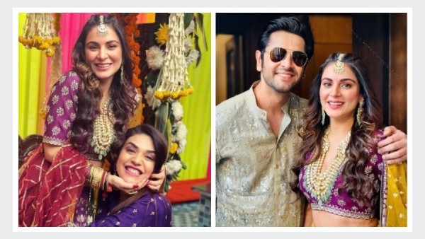 Shraddha Aryas mehndi function