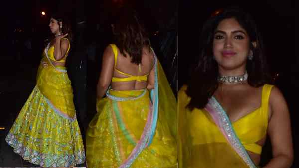 Bhumi Pednekar At Aditya Seal-Anushka Ranjan's Wedding Bhumi Pednekar At Aditya Seal-Anushka Ranjan's Wedding