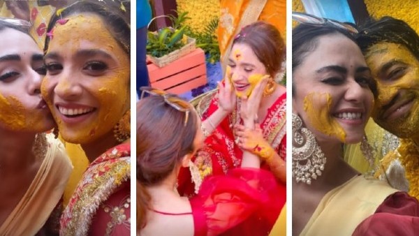 Ankita Lokhande & Vicky Jains Haldi Ceremony