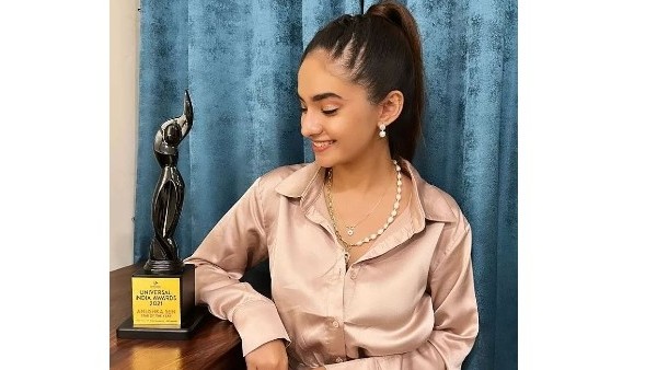 Rrahul Sudhir & Anushka Sen Win Awards