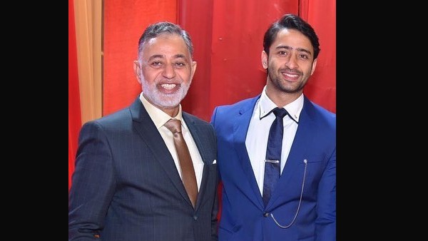Shaheer Sheikh With His Father Shaheer Sheikh With His Father