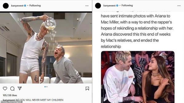 Kanye West, pete davidson Kanye West, pete davidson