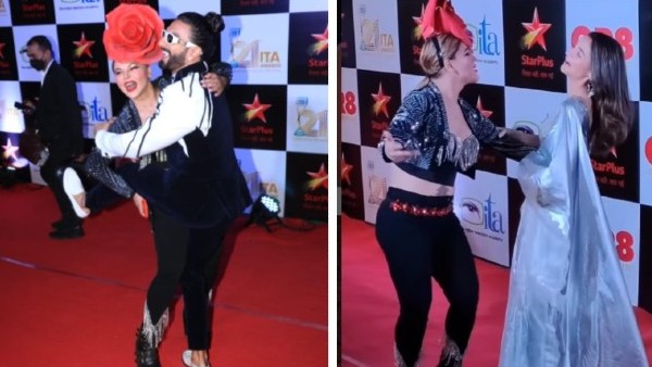 Rakhi Sawant With Alia Bhatt & Ranveer Singh Rakhi Sawant With Alia Bhatt & Ranveer Singh