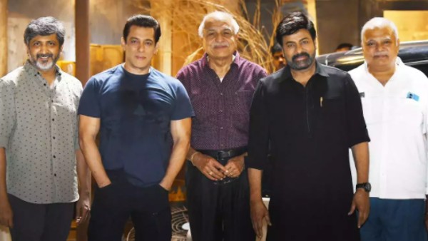 Salman Khan and chiranjeevi