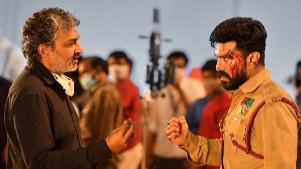 SS Rajamouli And Ram Charan SS Rajamouli And Ram Charan